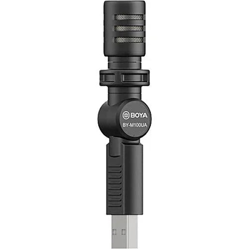 Boya BY-M100UA ULTRACOMPACT CONDENSER MICROPHONE WITH USB TYPE-A CONNECTOR