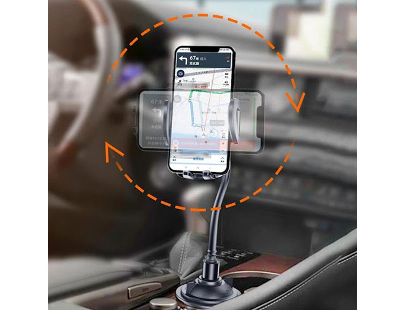 Choetech Yesido C112 Car Cup Holder For All Smart Phones