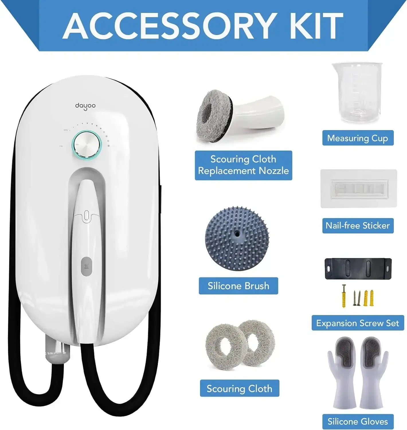 DAYOO Steam Cleaner & Dishwasher |Portable Steam - GulfStore.com