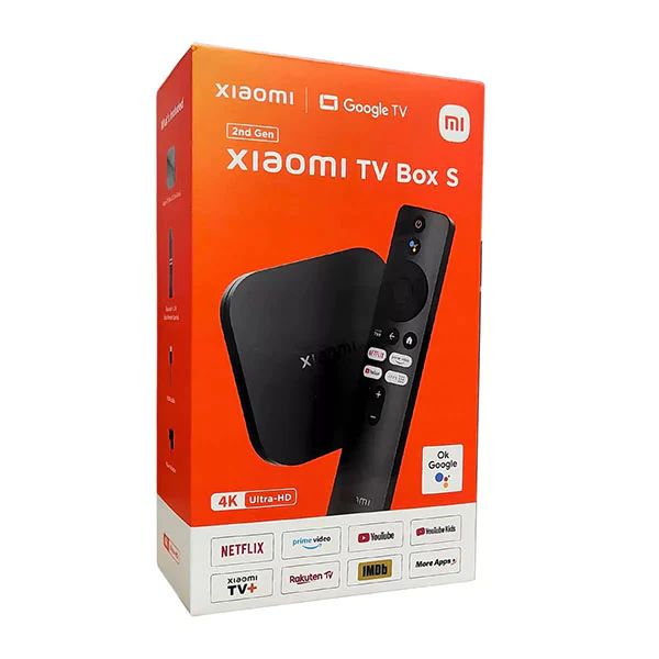 Xiaomi TV Box S 2nd Gen 4K Ultra HD Streaming Device