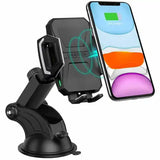 Choetech Fast Wireless Charging Car Dock 10W T521-S – Black - GulfStore.com