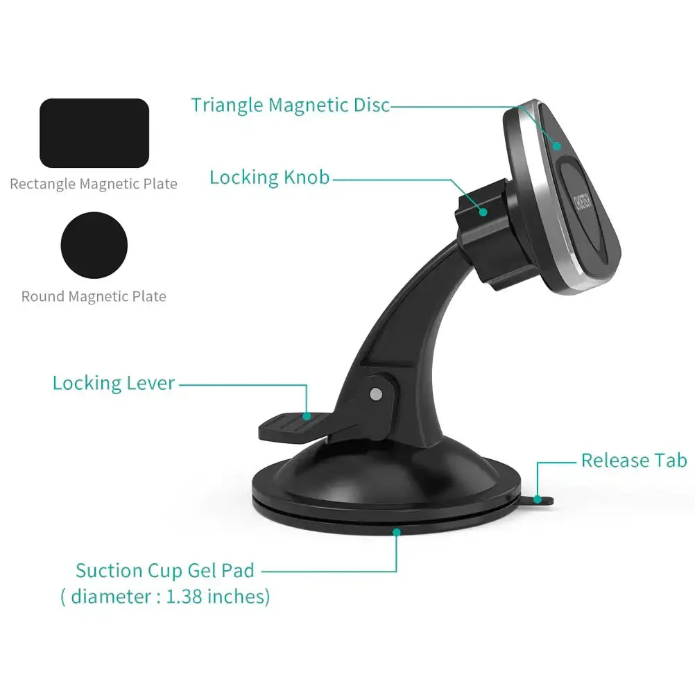 Choetech , Magnetic Car Phone Mount , H010 - GulfStore.com