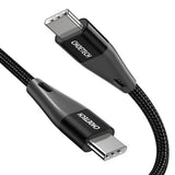 كابل Choetech USB-C إلى USB-C PD 60 واط بطول 1.2 متر - أسود XCC-1003 
