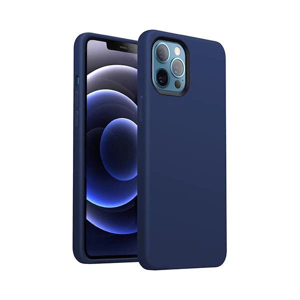 Choetech Silicon Magnatic Phone Case For Iphone 12/12Pro - Blue