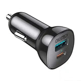 Choetech PD 20W Dual-Port Car Charger TC0005 – Black