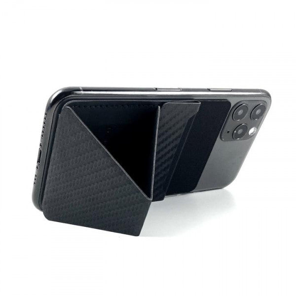 MOFT Phone Stand With Card Holder MS007S-4-CARBONPU - Carbon Fiber