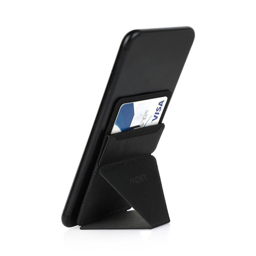 MOFT Phone Stand With Card Holder MS007S-1-BK2021 - Solid Black