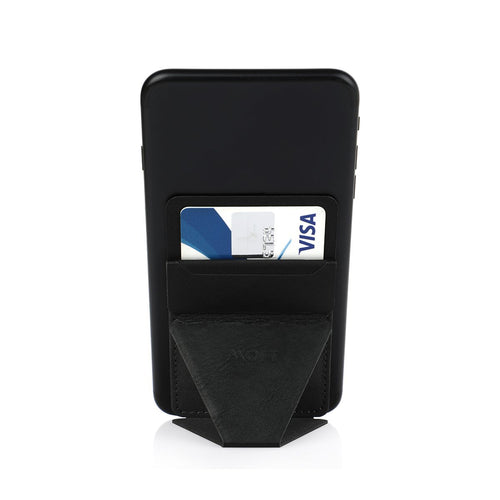 MOFT Phone Stand With Card Holder MS007S-1-BK2021 - Solid Black