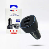 wewe premium car chargerfast pd 30w +qc 18w + pd30w cv-005