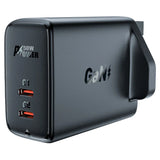 AceFast | 15873 | A32 | PD50W Gan (Usb C+Usb C) Dual Port Charger | UK | Black
