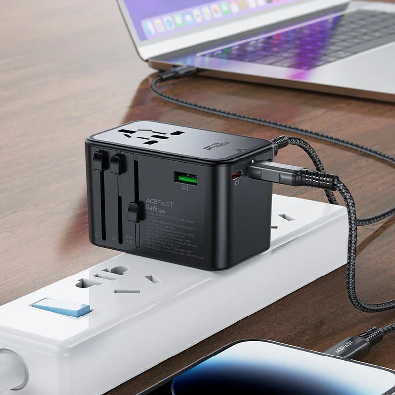 Acefast Charging Adapter Z1 2300W + PD75W GaN (3xUSB-C+2xUSB-A)
