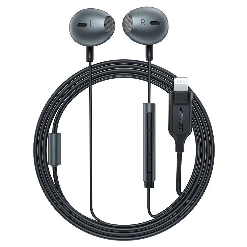 AceFast | 15919 | L2 | Usb C Wired Earphones | Black
