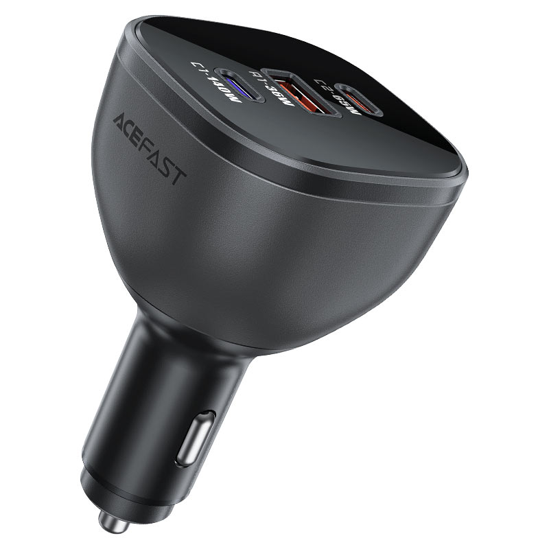 Acefast Fast Charge Car Charger B14 165W PD3.1 (2xUSB-C + 1xUSB-A)