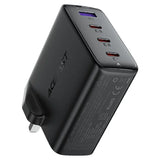 AceFast | 17300 | A97 | PD100W Gan (3*Usb C+Usb A) Charger | UK | Black
