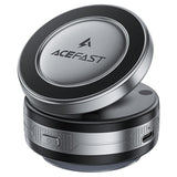 AceFast | 18568 | E29 | Electric Suction Cup Magnetic Wireless Charging Holder | Metal Gray
