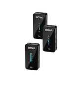 BOYA BY-XM6-S2 Mini Ultracompact 2.4GHz Dual-Channel Wireless Microphone System - GulfStore.com