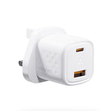 V2036 | Voltme Revo 30 Duo CA Wall Charger 30W | White