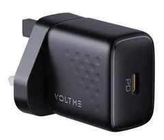 Voltme Revo 20 Lite Wall Charger (20W) - Black - GulfStore.com