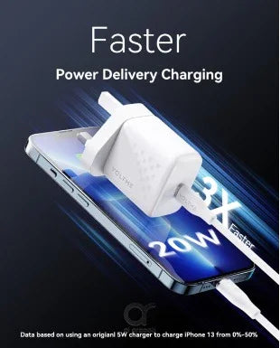 Voltme Revo 20 Lite Wall Charger (20W) - White