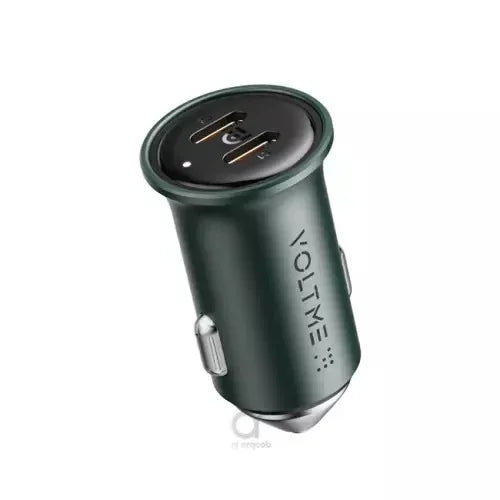 Voltme Cazo 30 CC Car Charger (30W) - England Green