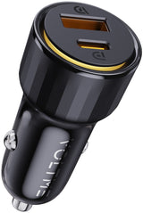 17199 | D2034 | Voltme Cazo Series | PD C48CA Car Charger | Black