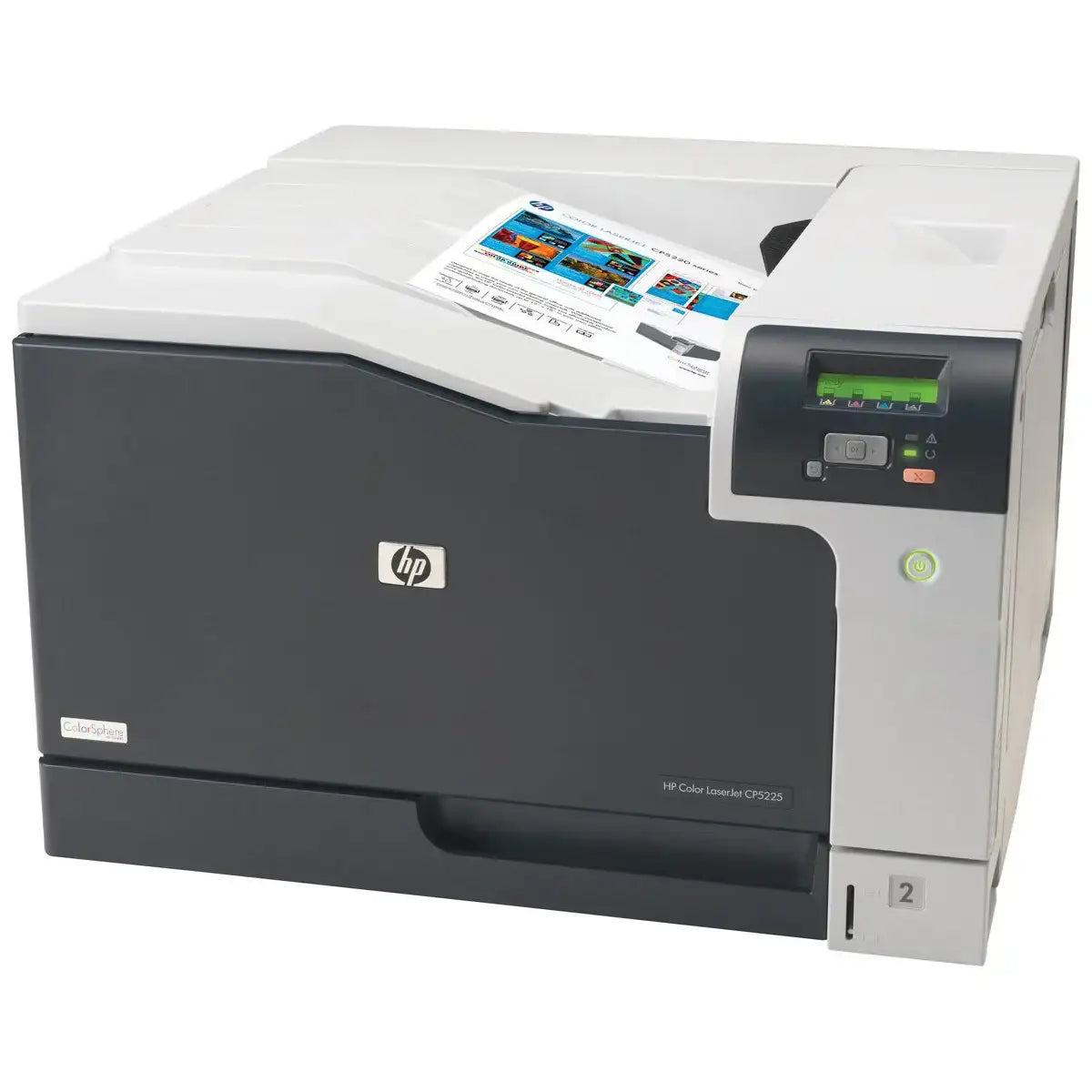 HP Professional CP5225n - 20ppm / 600dpi / A3 / USB / LAN / Color Laser - Printer - GulfStore.com