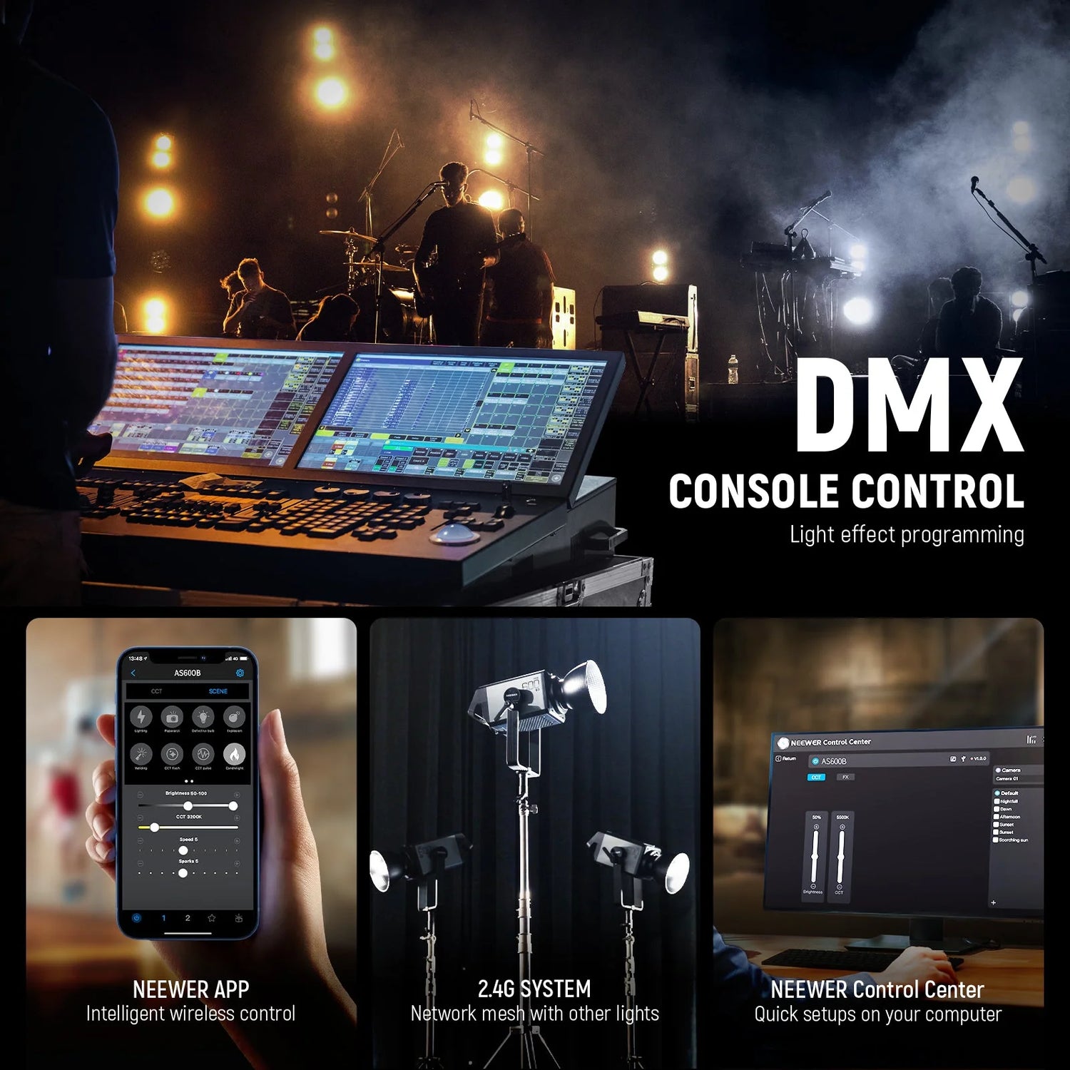 Neewer AS600B BI-COLOR LED VIDEO LIGHT (UK)