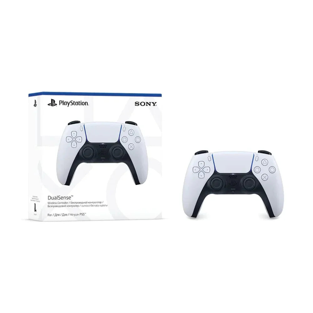 وحدة تحكم لاسلكية Dual Sense من سوني لجهاز PlayStation 5 - أبيض 