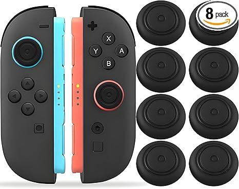 Thumb Grips For Nintendo Switch 2 (Joycons 8PCS) - Black