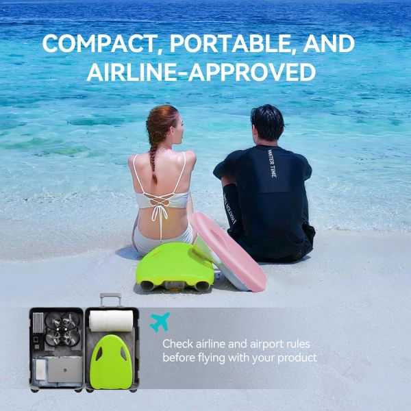 Asiwo Mako Electric Water Kickboard for Kids (Green)