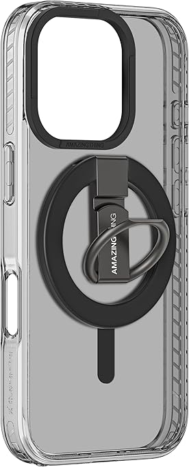 AmazingThing TITAN PRO MAG GRIP DROP PROOF CASE FOR IPHONE 16 PRO MAX 6.9 - BLACK IP166.9PTRBK