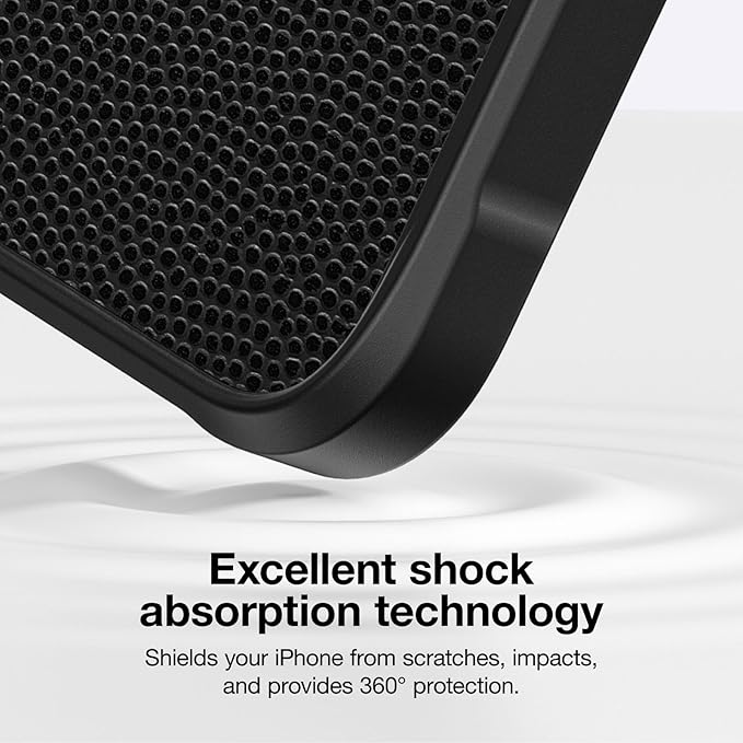 AmazingThing GLAMOUR MAGSAFE DROP PROOF CASE FOR IPHONE 16 PRO MAX 6.9 - BLACK IP166.9PGMBK