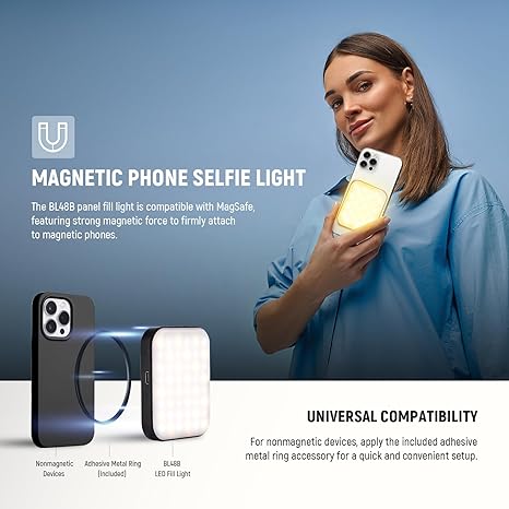 Neewer BASICS MAGNETIC SELFIE LIGHT BL48B