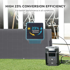 Ecoflow 100W Flexible Solar Panel - GulfStore.com