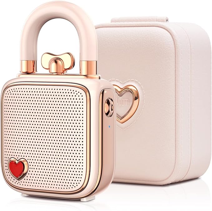 Divooom LoveLock Bluetooth Speaker - Pink