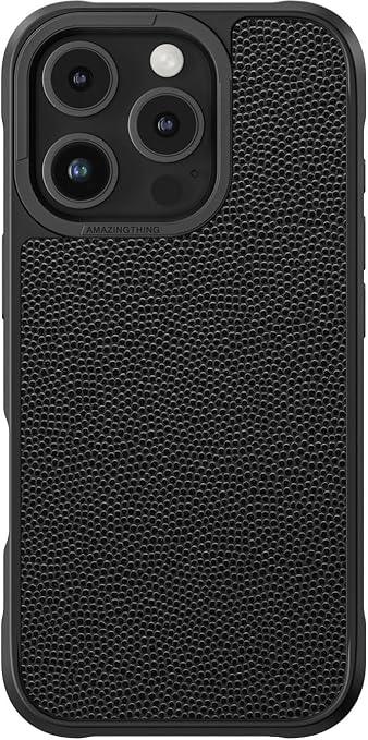 AmazingThing GLAMOUR MAGSAFE DROP PROOF CASE FOR IPHONE 16 PRO MAX 6.9 - BLACK IP166.9PGMBK