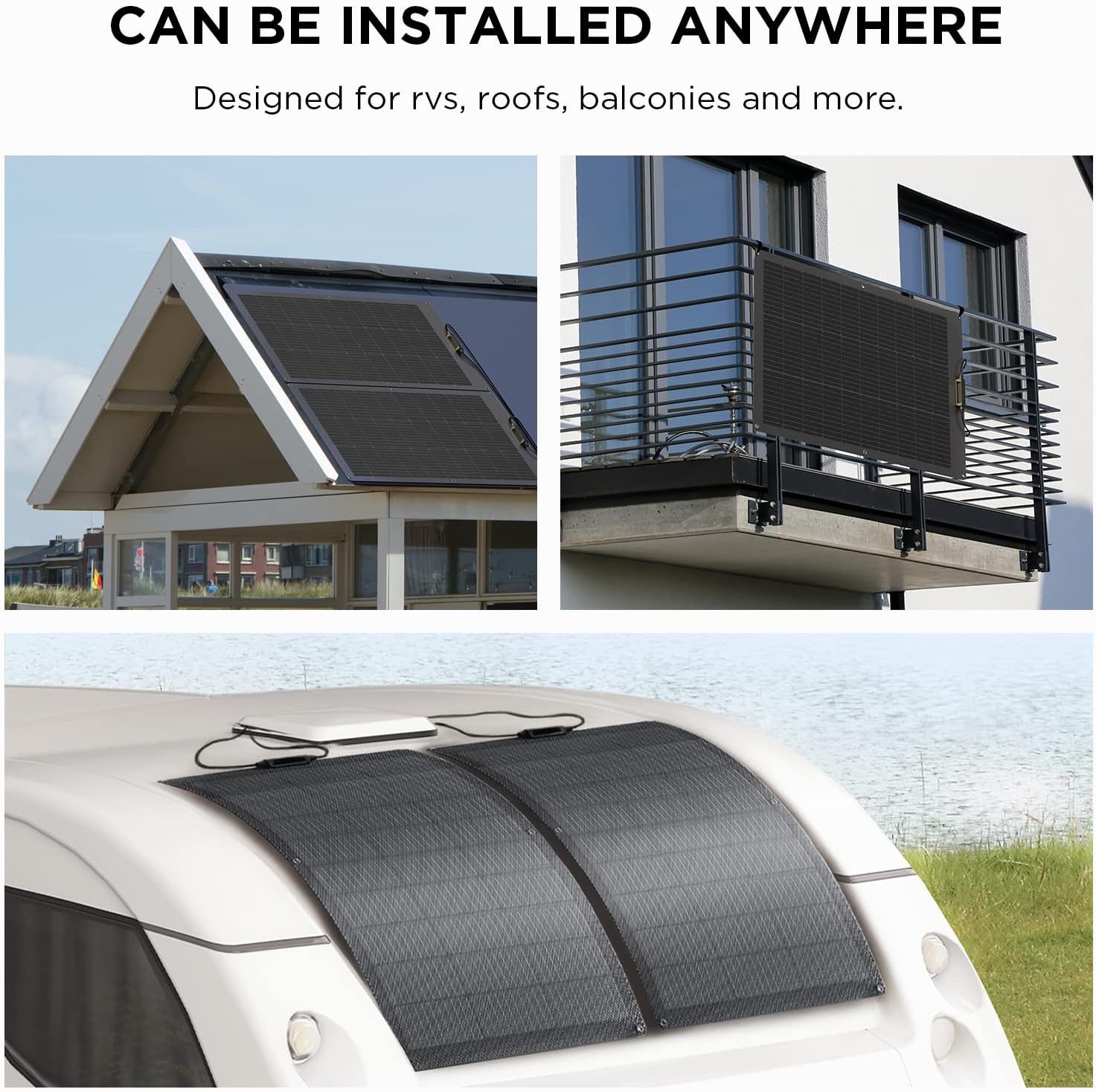 Ecoflow 100W Flexible Solar Panel - GulfStore.com