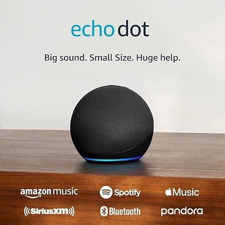 Amazon | Echo Dot 5th Generation Speaker with Alexa |Charcoal