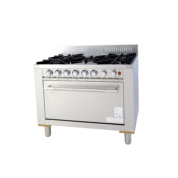 Master Chef Gas Cooker Free Standing 100x60 5 Burners - (MHO4051S)