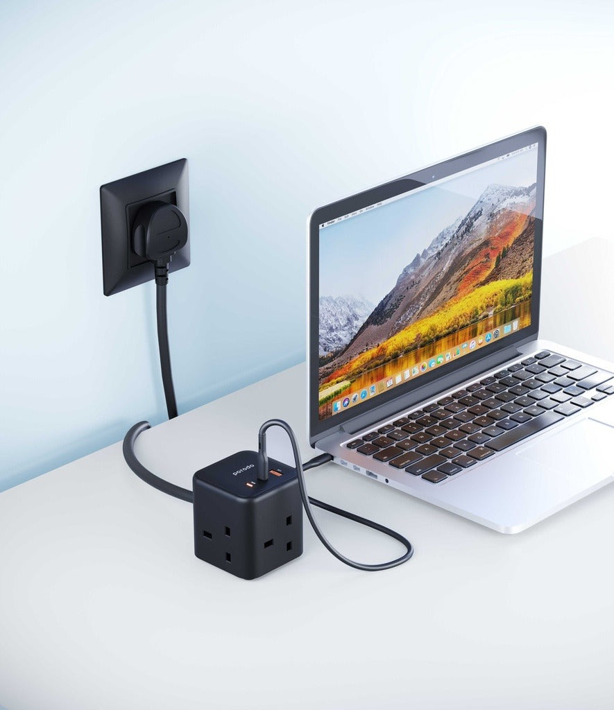 Porodo Multi-Port GaN Power Cube Charger