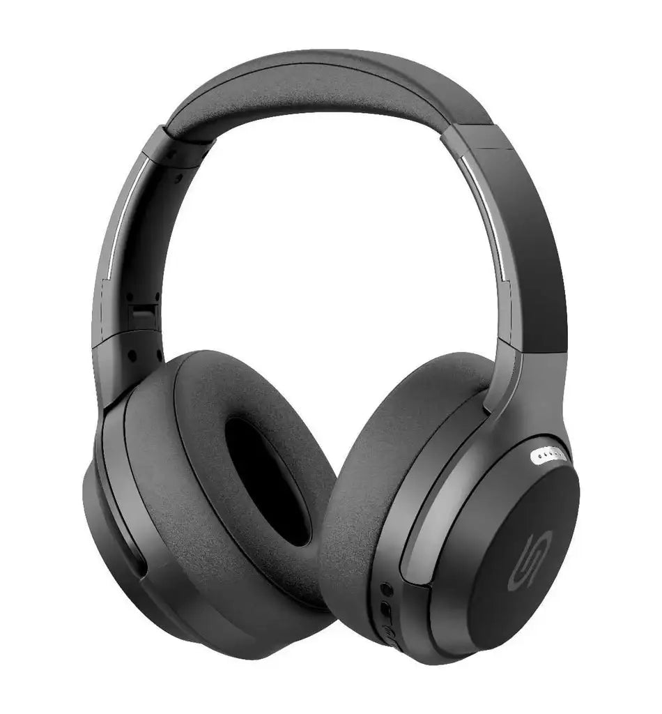 Porodo Soundtec Hush Wireless Over-Ear ANC Headphone (PD-STWLEP012-BK) - Black - GulfStore.com