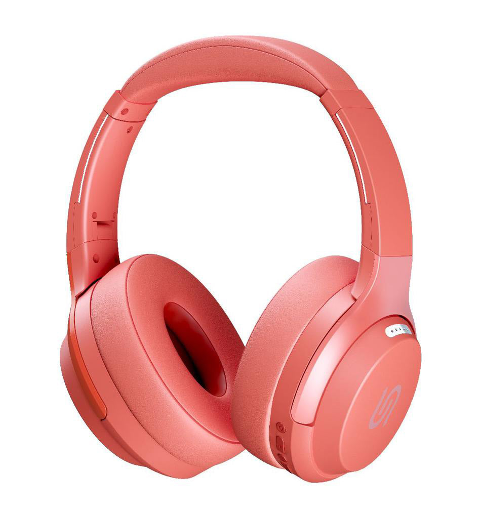 Porodo Soundtec Eclipse Wireless Over-Ear Headphone (PD-STWLEP011-RD) - Red