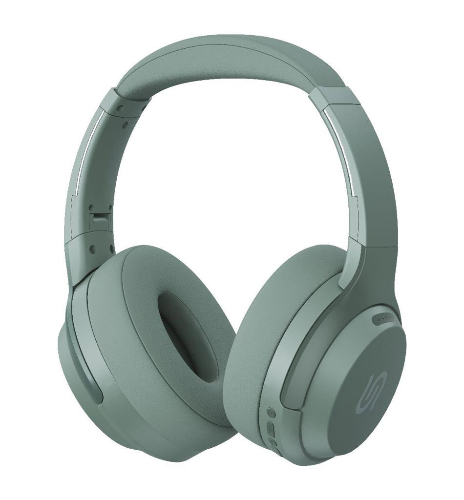 Porodo Soundtec Eclipse Wireless Over-Ear Headphone (PD-STWLEP011-GR) - Green