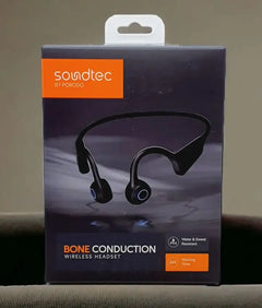 Porodo-"PD-STWLEP013-BKPorodo Soundtec Bone Conduction Wireless Headset Black " - GulfStore.com