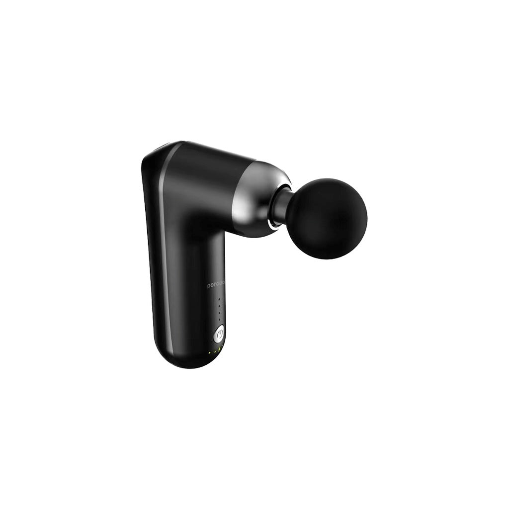 PD-LSVSMG | Porodo Lifestyle 12V Varying Speed Mini Massage Gun With USB-C Port 2000mAh | White - GulfStore.com
