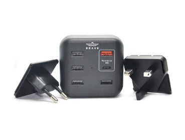 BRAVE 6 Ports Smart Power Adapter