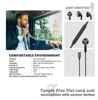 BRAVE Mono Earphone Type-C - GulfStore.com