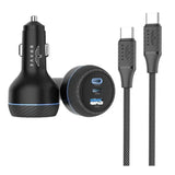 Brave | 160W 3port PD+QC Car Charger | BCC -25