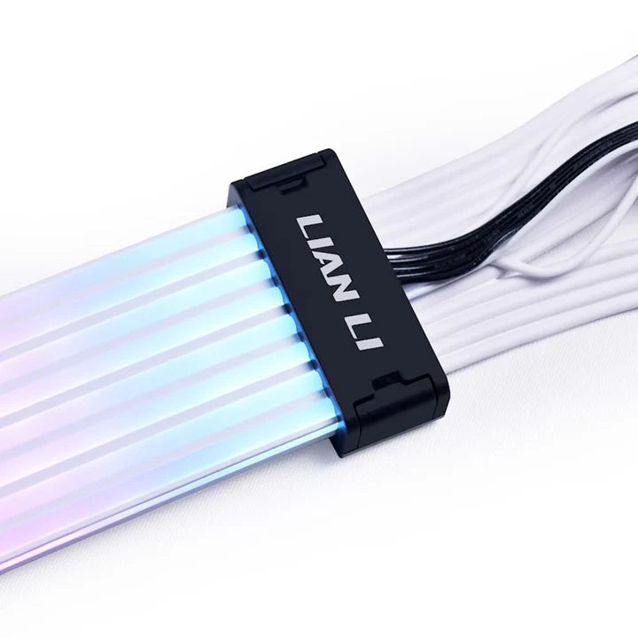 كابل تمديد RGB قابل للعنونة من LIAN LI STRIMER PLUS V2 12+4 إلى 12+4-Pin و8 أدلة إضاءة