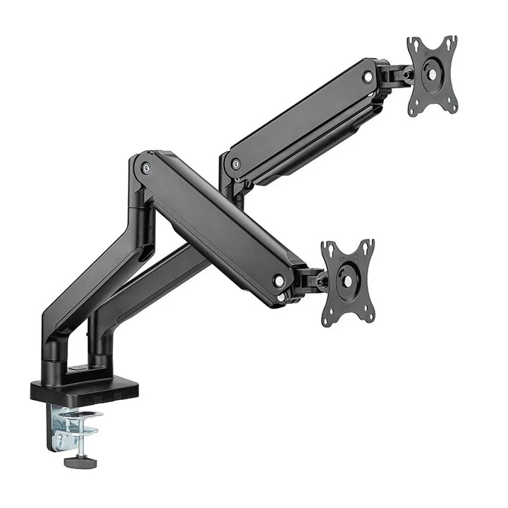 Twisted Minds Dual Monitor Mechanical Spring Monitor Arm -Black (Fit Screen Size 17